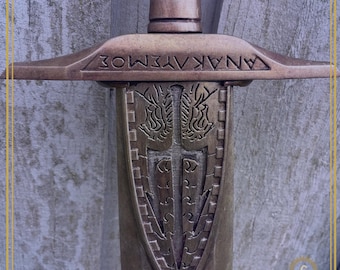 Riptide STL File — Percy Jackson Movie Screen-Accurate Sword Prop | 3D Printable Cosplay Instant Download