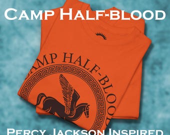 Camp Half-Blood T-Shirt — Disney+ Series Inspired | Percy Jackson Greek Demigod Costume Tee