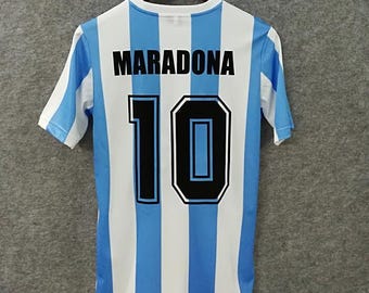 Camiseta Retro Argentina Titular 1986 n10 Maradona  ---- Envio Gratis !!!