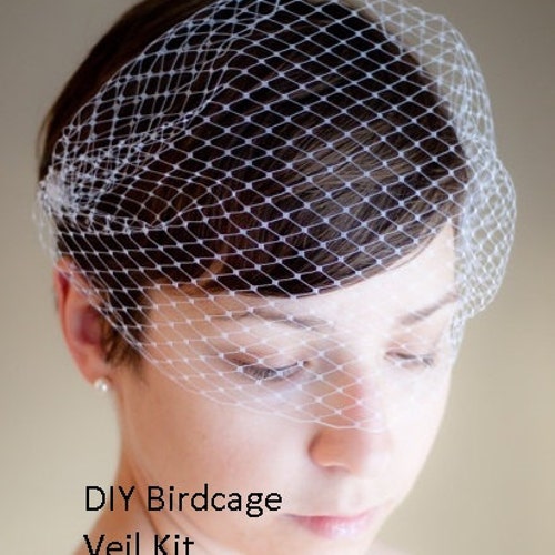 DIY Birdcage Veil Kit Etsy