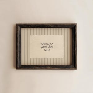 Väggkonst med nålrandig design, handskrivet tryck, minimalistisk typografisk heminredning, vintage rumsaffisch, digital nedladdning