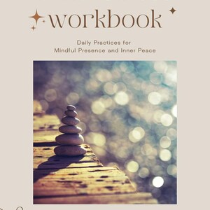 mindfulness journal, guided journal, self discovery, daily reflection, self care workbook, printable journal, digital workbook, self growth