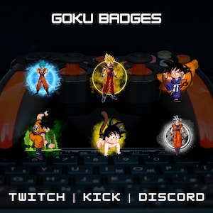 Twitch Subscriber Badges | Anime & Fictional Designs | Bit Badges | Cartoon Style | Perfect For Streaming | Instant Download.