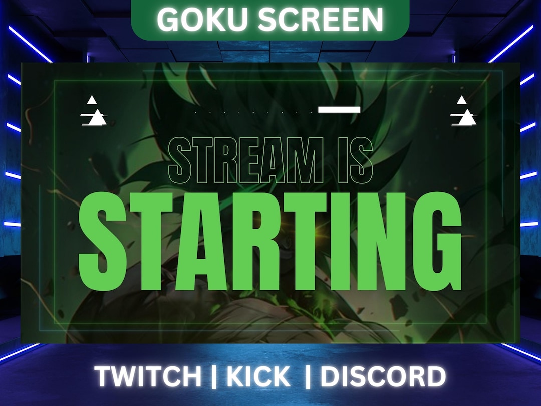 Twitch Anime Stream Screens | Animated Overlay Pack | Twitch 4x Screens ...