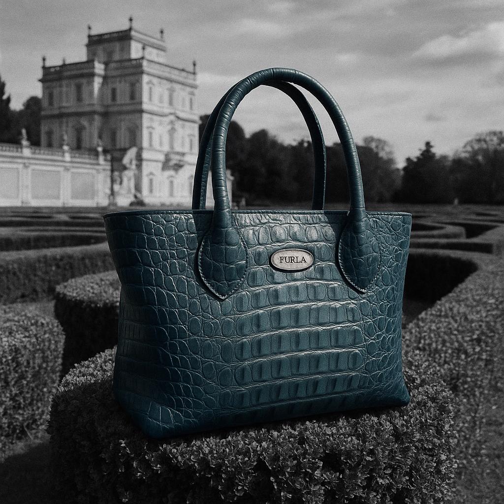 Furla Croc Bag - Etsy