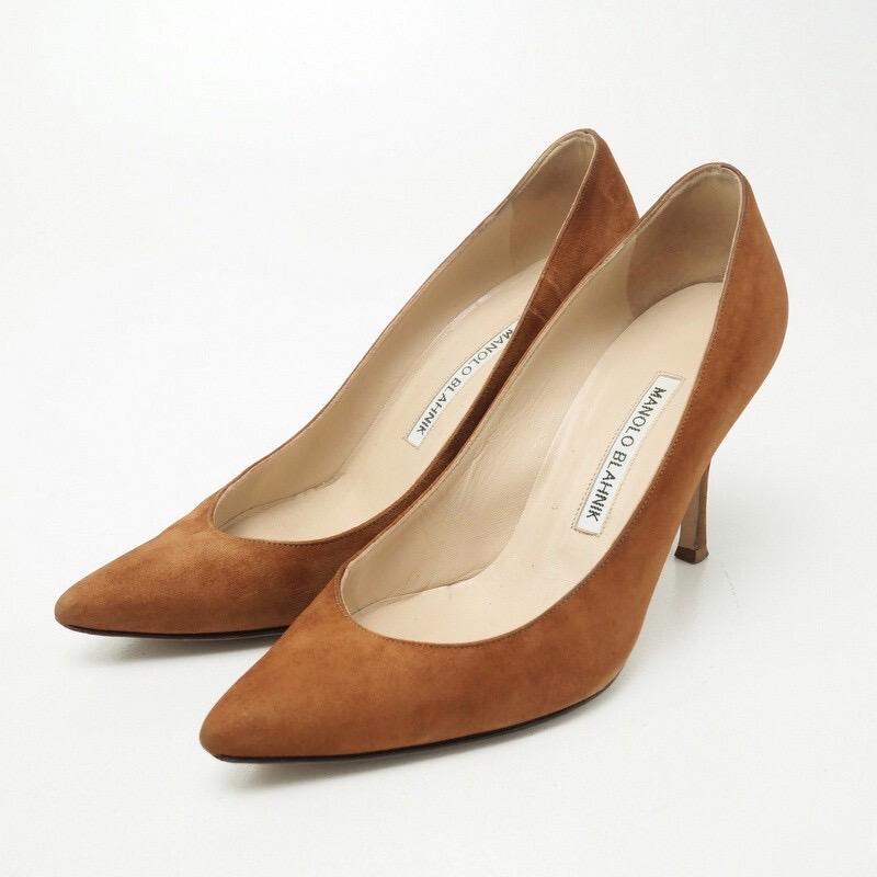 【SALE】MANOLO BLAHNIK BB FLAT 36 SALE】MANOLO BLAHNIK BB FLAT 36 Manolo Blahnik - BB Dark