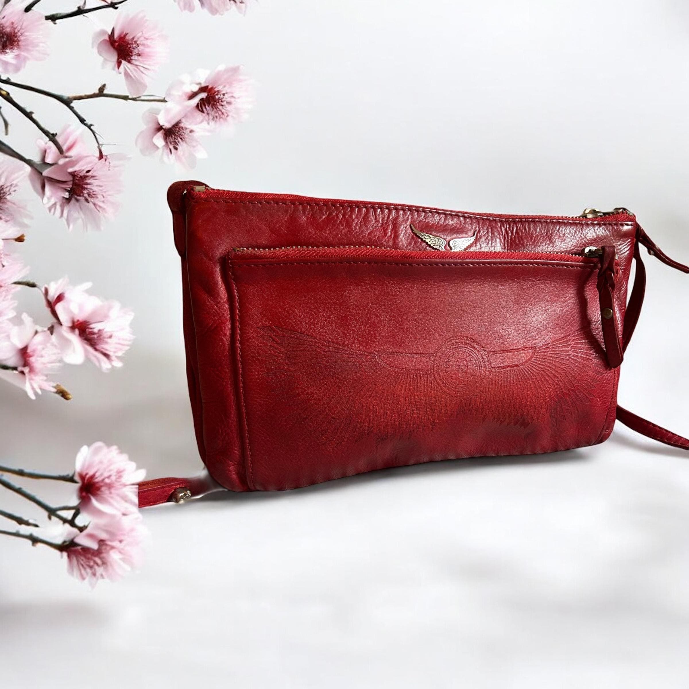 Rock leather crossbody bag Zadig & Voltaire Green in Leather
