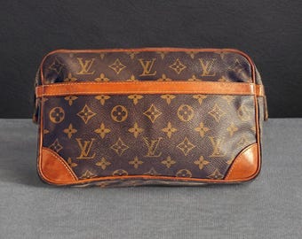 Louis Vuitton Compiègne 28 Vintage Travel Pouch – 1980s – Made in France