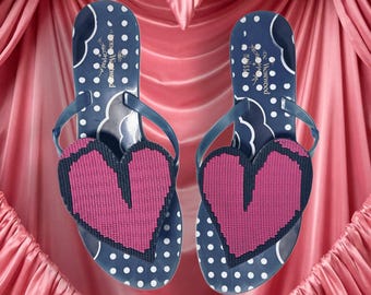 Vivienne Westwood X Melissa Heart Sandals – EU 39/ US8 (2000s