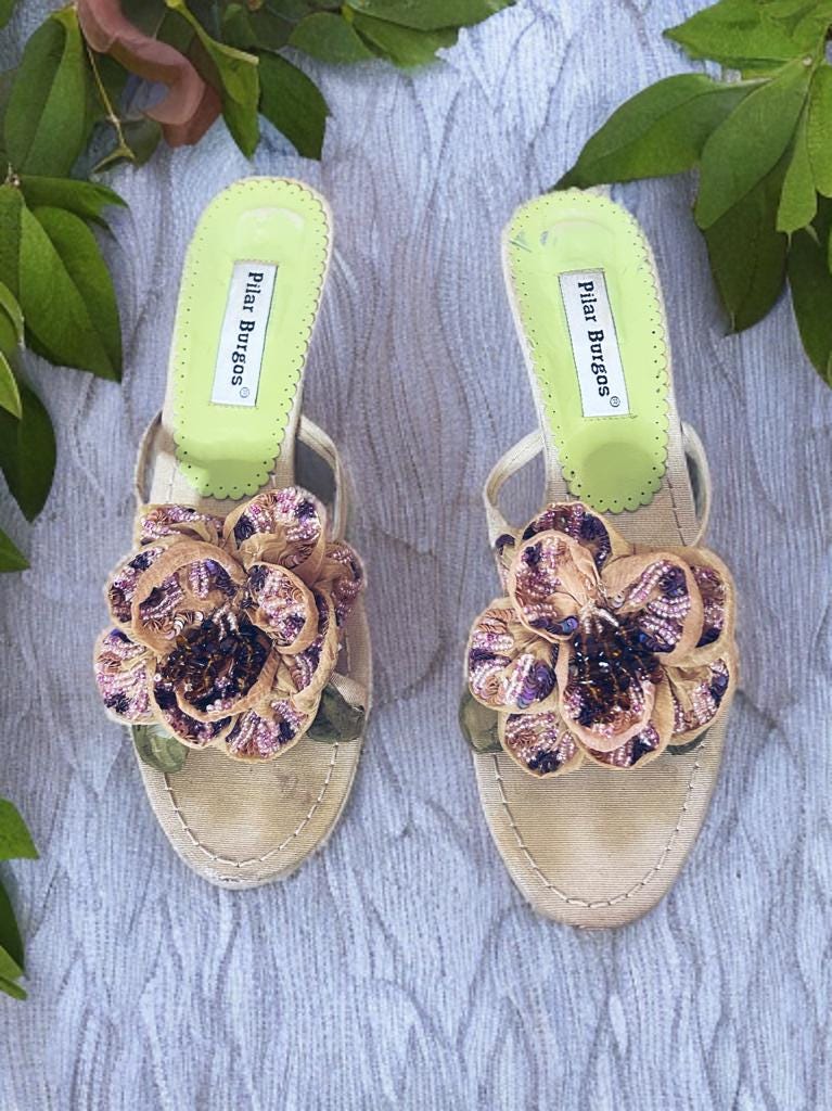 Sandalias Zapatos De Fiesta Pilar Burgos Milanuncios ZAPATOS PILAR