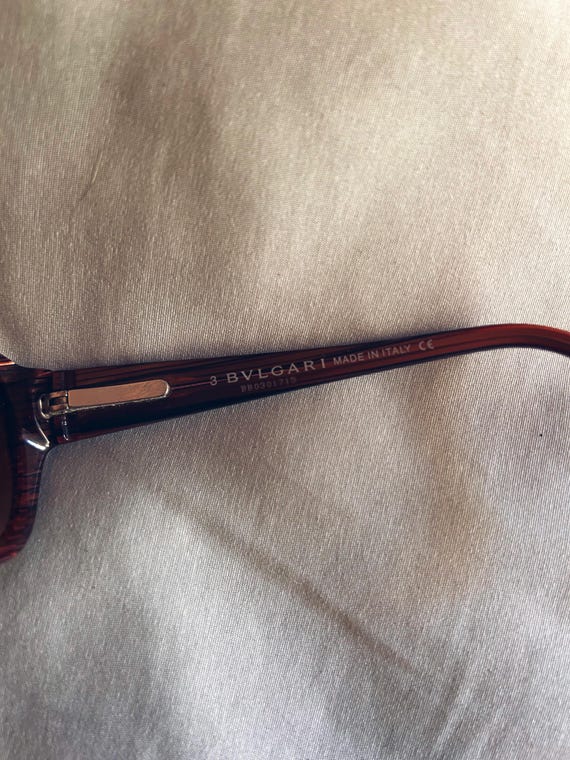 BVLGARI Vintage Y2K Sunglasses With Original Box and Case - Etsy