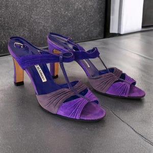 Vintage Manolo Blahnik Heels 36 - Etsy