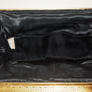 ON SALE Vintage Black Beaded Handbag image 5