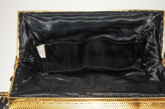 ON SALE Vintage Black Beaded Handbag - image 5