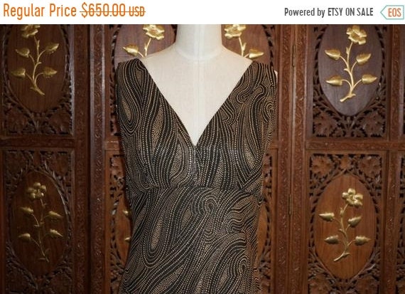 ON SALE Amy Michelson for HOLLY Harp Metallic Gold