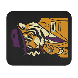Stylish Tiger Mouse Pad | Cool Desk Accessory for Office, Gift for Animal Lovers, Home Office Decor