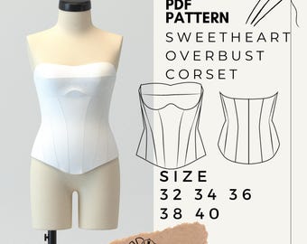 Gorset z miseczkami na biust