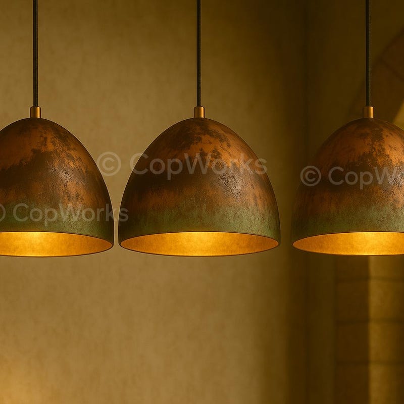 Copper Kitchen Lighting - Etsy