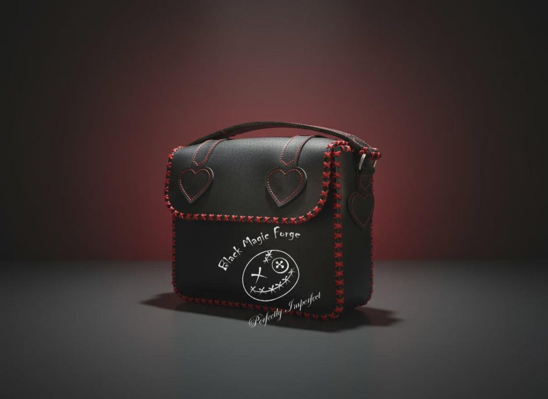 Leather Bag Svg Dxf Pdf Pattern | Diy Unique Handbag Template | Digital ...