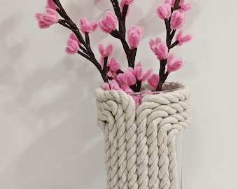 Hand made Pipe cleaner flowers