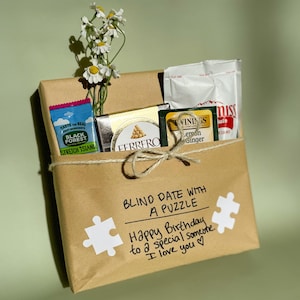 Mystery Puzzle Gift Set for Wife Birthday Gift Idea for Puzzle Lover Birthday Gift Quality Time Gift for Wife Anniversary Gift for Husband
