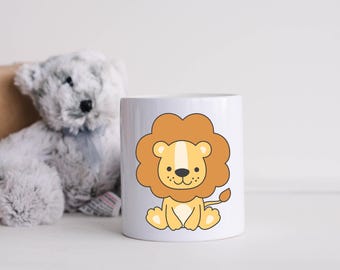 Ceramic Money Box with a Lion