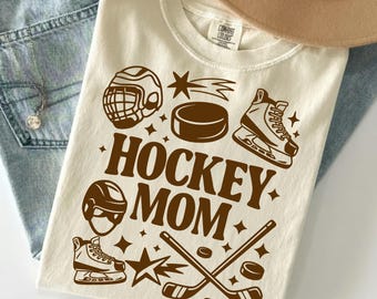 Hockey Mom PNG, Game Day Hockey PNG, Hockey Png, Hockey Mama Design, Sports Mom PNG, Hockey Season Png, Sublimation Design, Digital Download