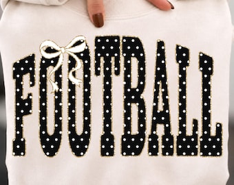 PNG de fútbol, PNG de lunares, diseño de camiseta de mamá futbolista, sublimación de lazo de fútbol, PNG de día de partido, descarga digital