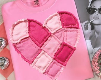 Valentine Heart Patchwork Png, Trendy Valentine Png, Valentine's Day Sublimation Png, Gift For Her, Retro Valentine Png, Digital download