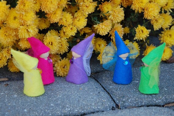 woodland fairy dolls