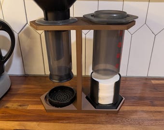 Aeropress organizer storage for kitchen coffee lover gift filter holder