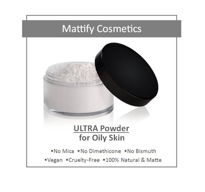 How to Stop Oily Skin With Mattify ULTRA best Powder for Etsy