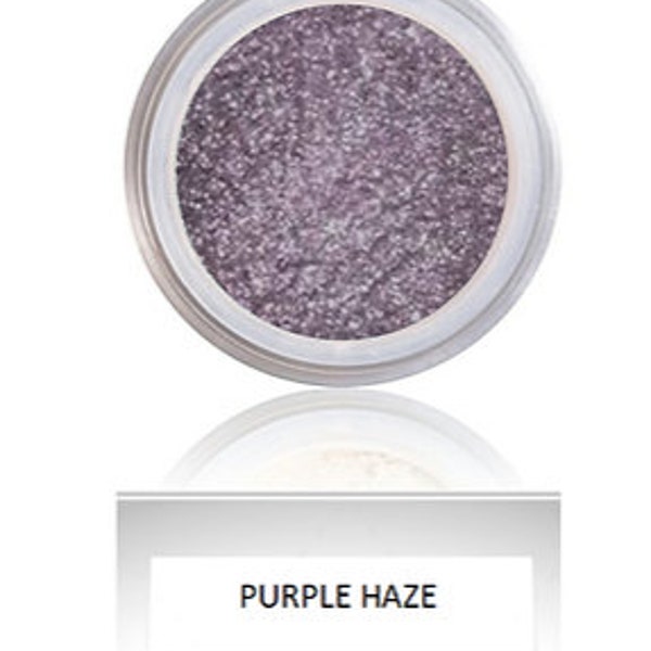 Plum Purple Smoky Eye Makeup "Purple Haze" Mattify Cosmetics Long Lasting Eye Shadow with Built-In Primer Natural Vegan Beauty Products