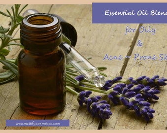 Essential Oil Blend Face Wash for Oily Skin & Acne Prone Skin: Add to Your Favorite Scrub to Control Oil and Acne!