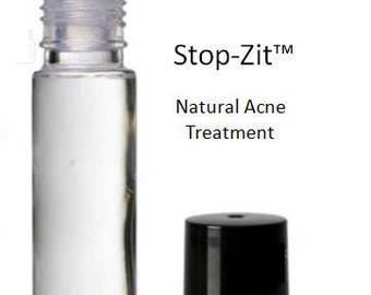 Natural Acne Treatment Mattify Cosmetic's Products for Oily Skin "Stop-Zit" with Oil of Thieves Essential Oil - Vegan Skincare for Breakouts