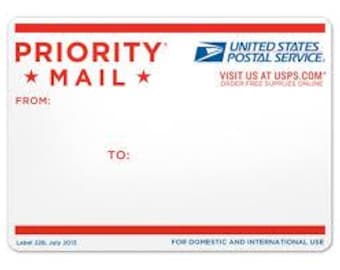 Add-On 5.00 Priority Shipping Fee for Any Item(s)