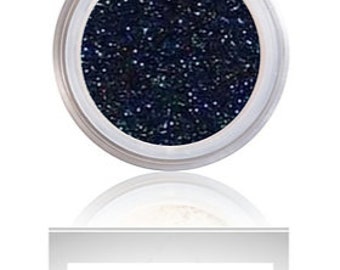 Sparkly Black Eye Shadow Long Lasting Eye Makeup by Mattify Cosmetics “Twilight” Black Smokey Eyeshadow Looks Vegan