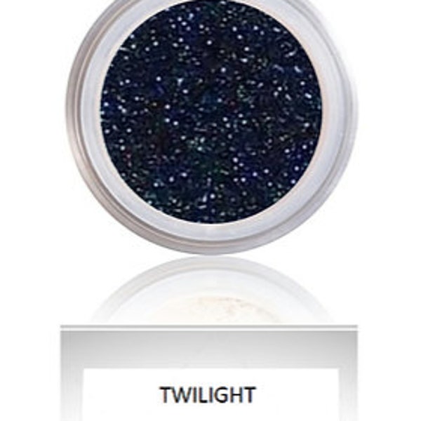 Sparkly Black Eye Shadow Long Lasting Eye Makeup by Mattify Cosmetics “Twilight” Black Smokey Eyeshadow Looks Vegan