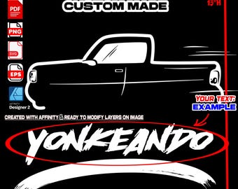 Chevy truck vector silhouette