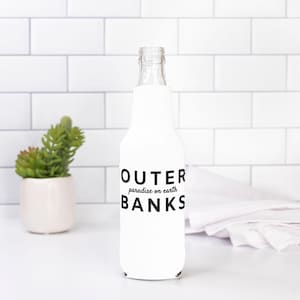 OBX Bottle Wrap outer banks inspired Merch TV series teen drama, relationships, adventure, suspense the outer banks
