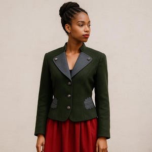 Tyrolean Loden Coat Woman - Etsy