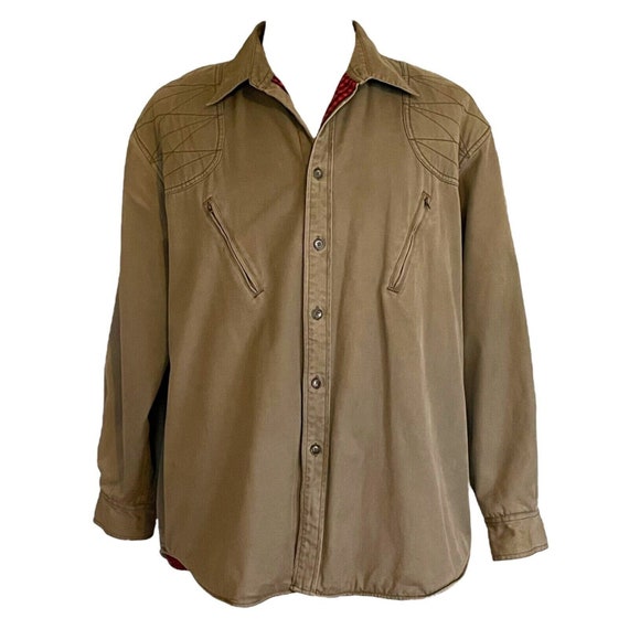 Peterman flannel hoodie deals