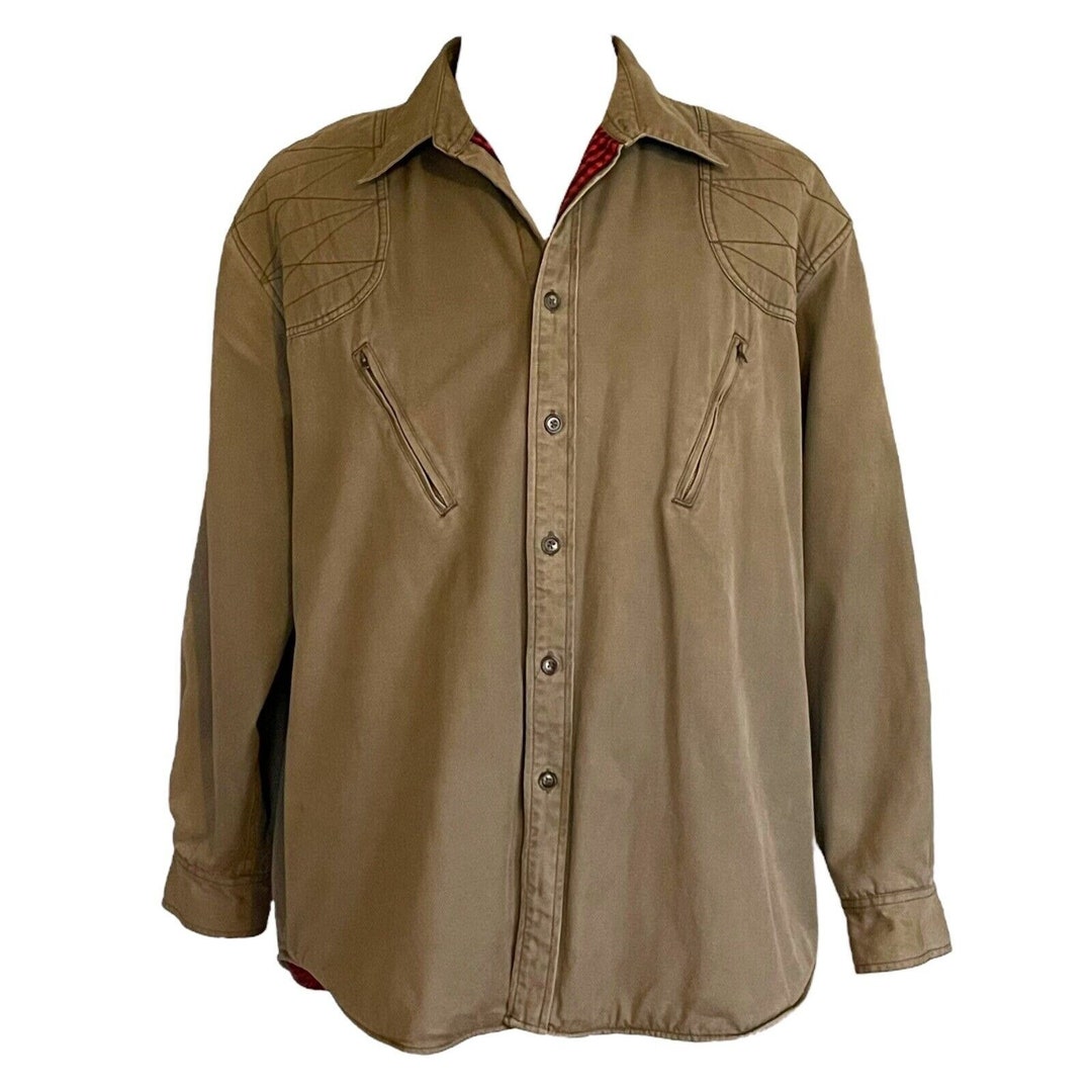 J. Peterman Company Vintage Men's Shooting Shirt Jacket / Men's Size X