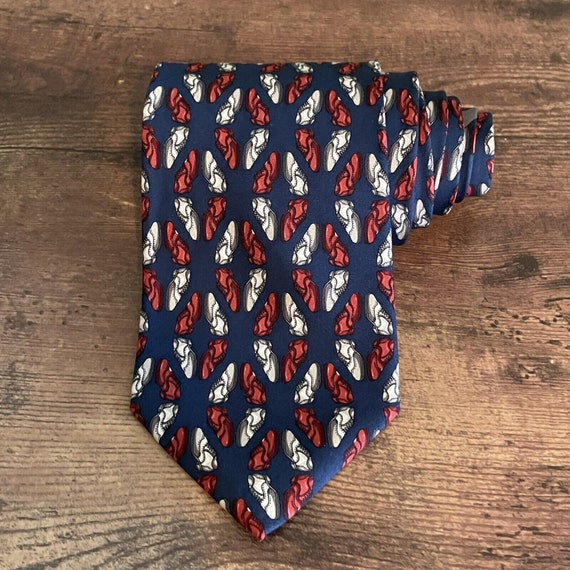 Bally Men's Vintage Silk Necktie / Made in the US… - image 2