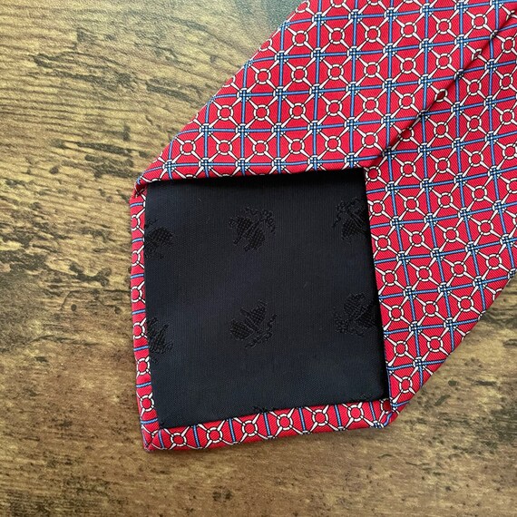 Brooks Brothers 346 Red Silk Necktie / Vintage Me… - image 6