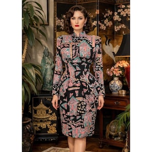 1940s Butterfly Dress - Etsy