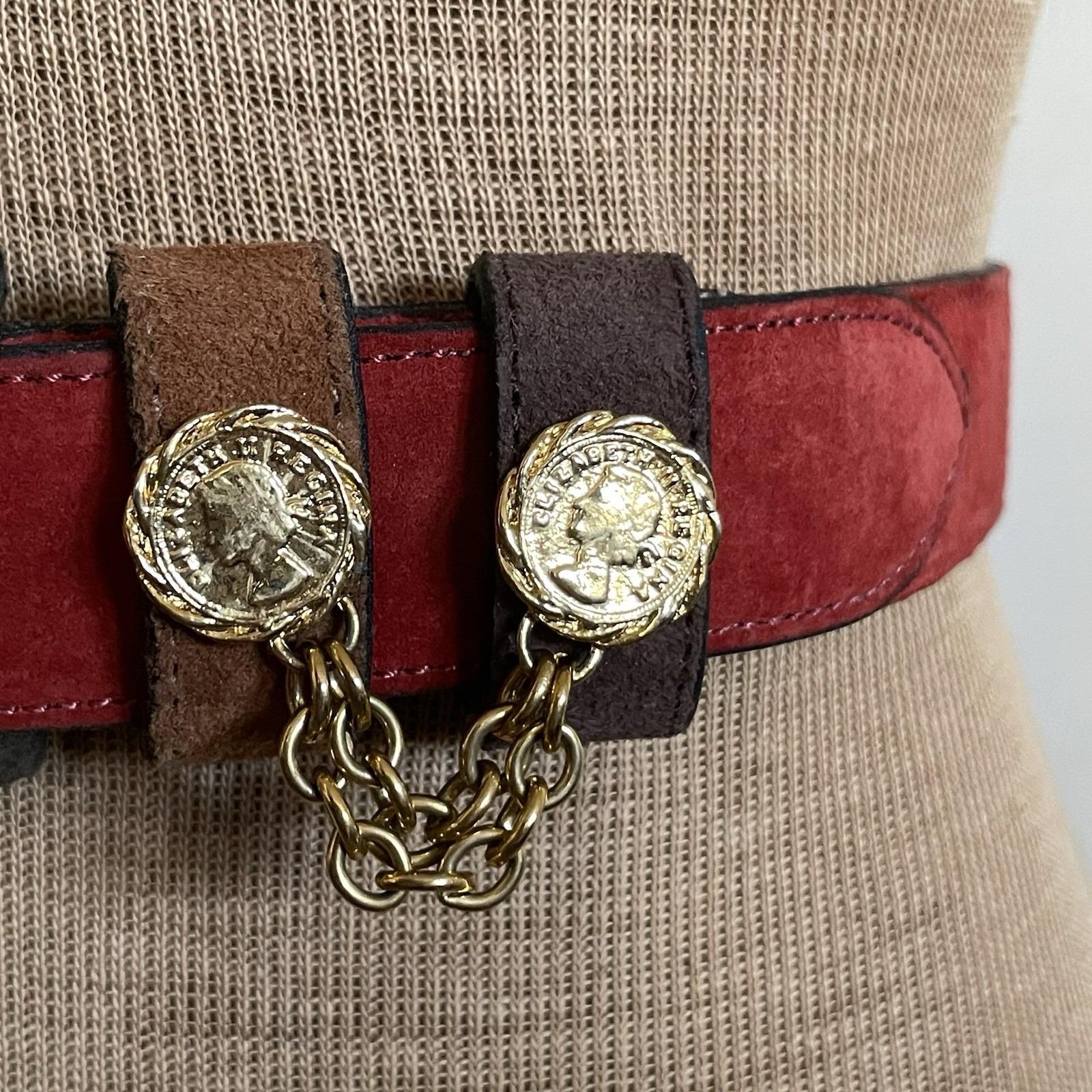 1980\'s Talbots Orange Yellow Cording Wrap Belt Talbots Vintage Belt - Etsy main image 2