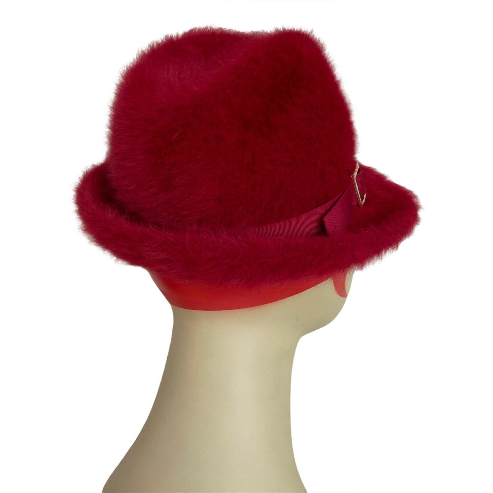 Vintage Kangol Rachel Fedora / Women's Red Furgora Hat / Etsy