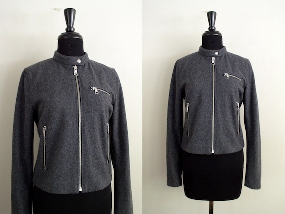 gap leather moto jacket