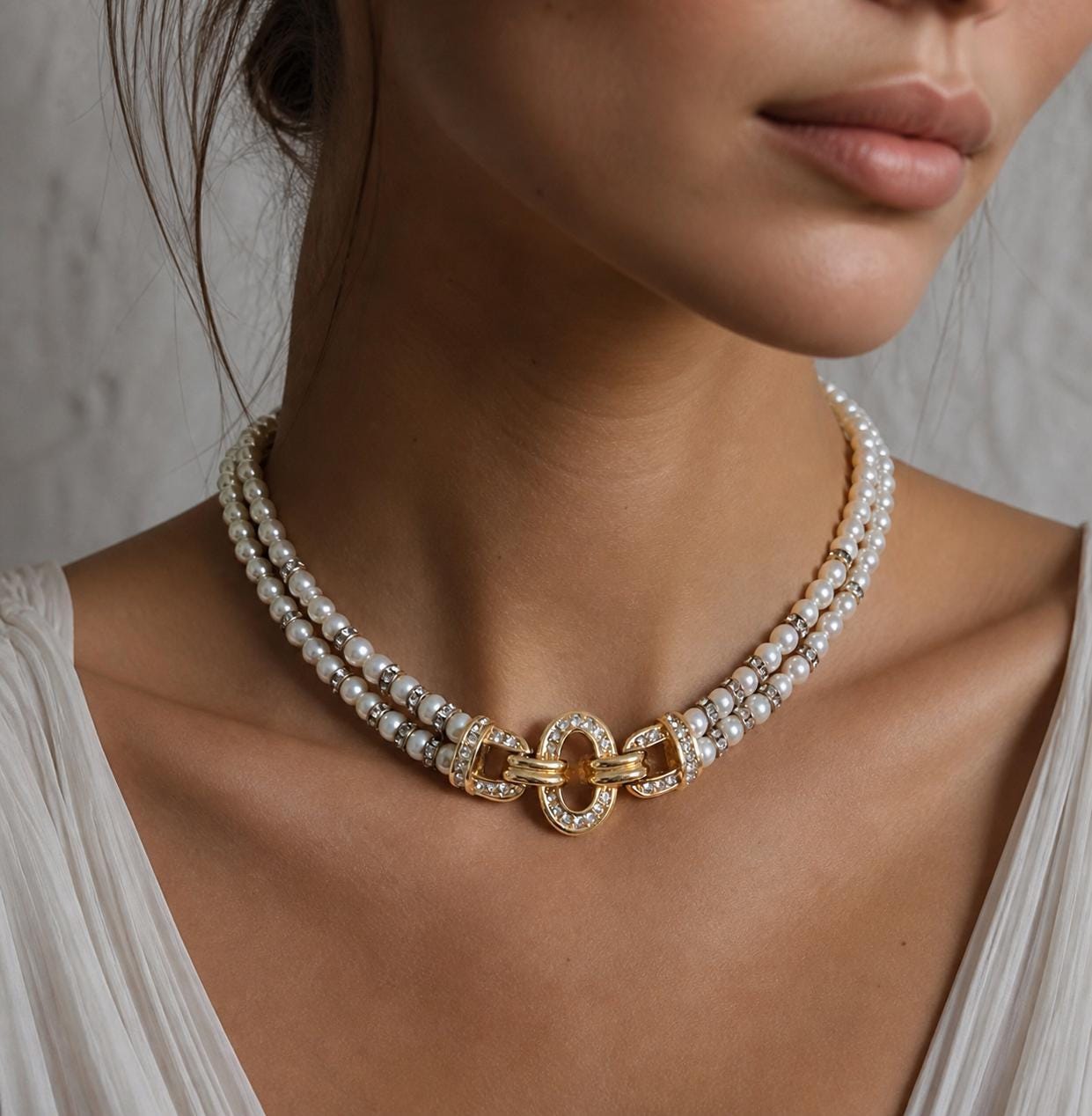 Dior pearl necklace - Etsy 日本